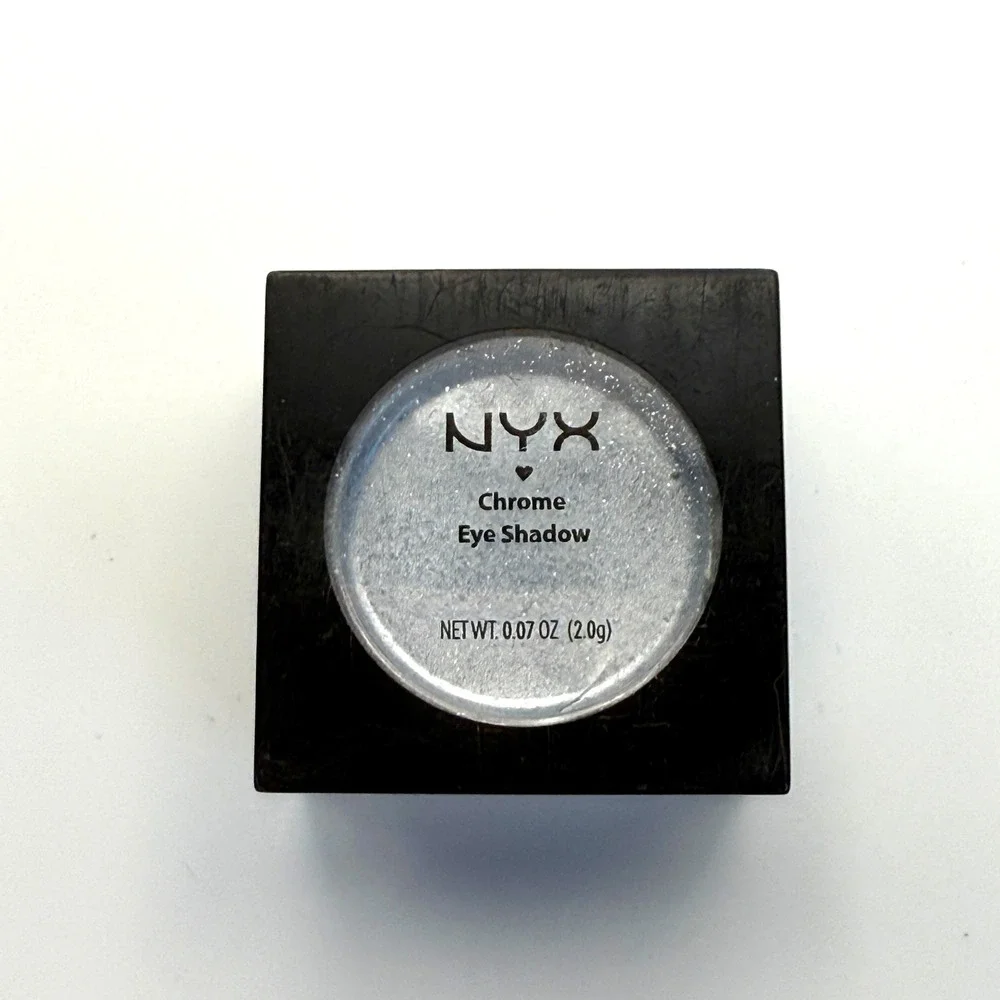NYX Chrome‎ Eyeshadow CES59 3 Wise Men Silver Cosmetic Makeup